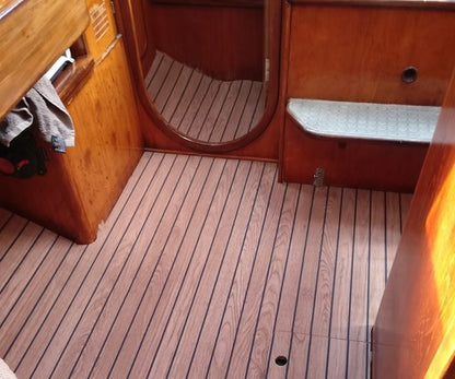 Teak carpet